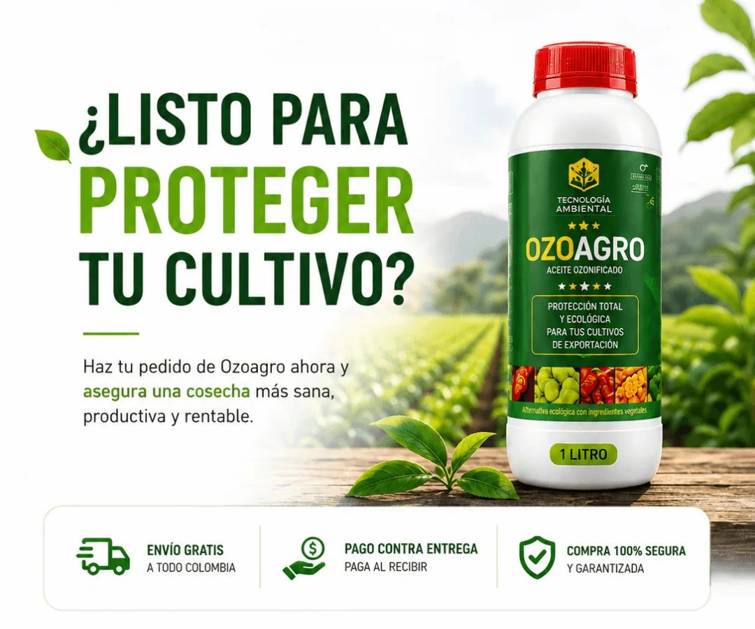 OZOAGRO listo para proteger tu cultivo